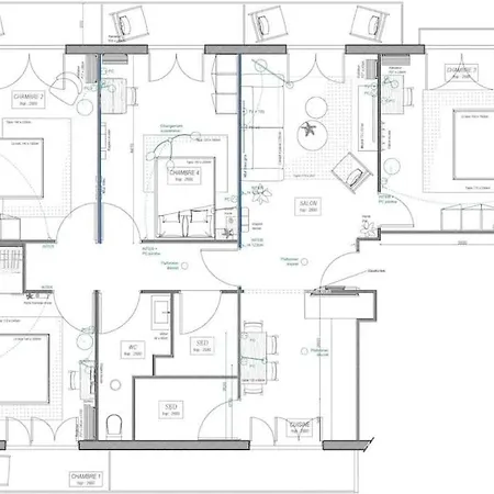 Elegant T5 Avec Clim & Terrasse Apartment Montpellier