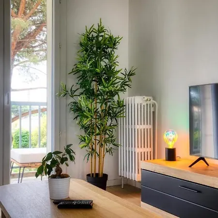 Elegant T5 Avec Clim & Terrasse * מונפלייה
