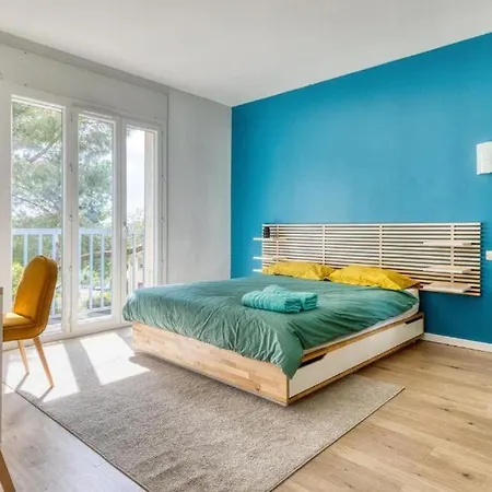 Apartment Elegant T5 Avec Clim & Terrasse Montpellier